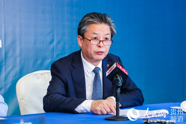 中國(guó)-東盟中心秘書(shū)長(zhǎng)陳德海。吳少飛 攝