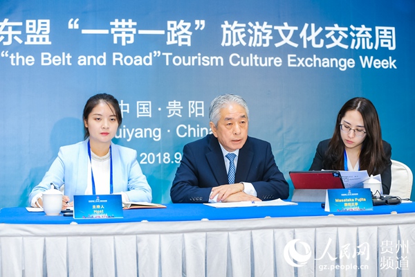 日本—東盟中心秘書(shū)長(zhǎng)藤田正。孫一銘 攝