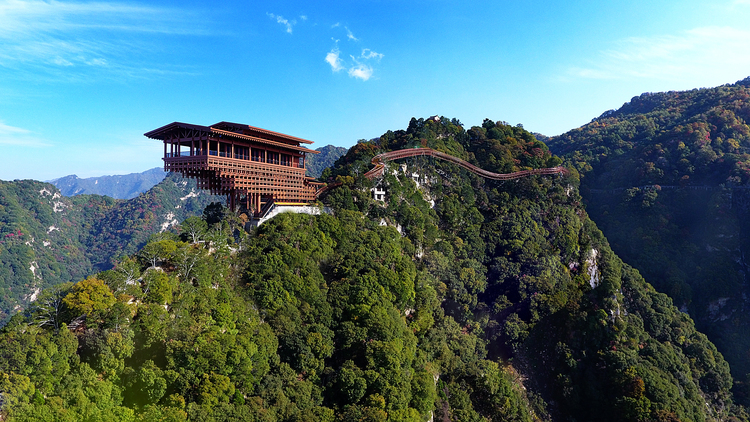 【云游渭南】待到春暖花開之時，我們相約草長鶯飛的少華山！_fororder_龍首閣 (2)